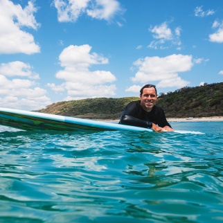 The General Epoxy 8'0" Blue - Lifestyle 3