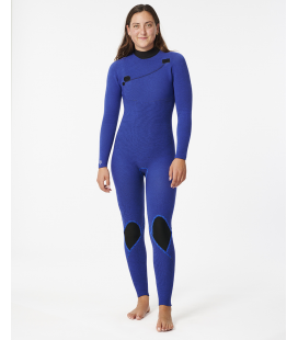 E-Bomb 4/3 mm Zip Free Sublimado - Traje de Neopreno mujer RIP CURL