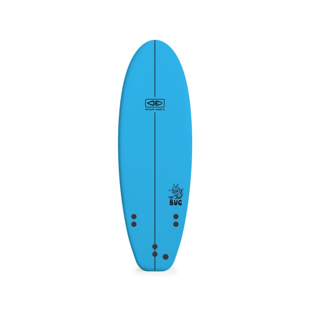 Softboard The Bug Mini 5'6" - Azul frontal