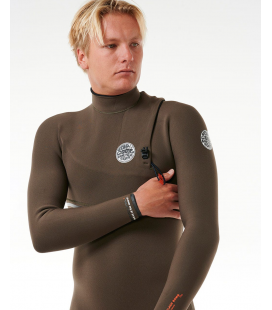 FlashBomb 4/3mm Zip Free - DEEP ROCK - Traje de Neopreno RIP CURL 