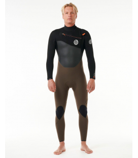 FlashBomb 4/3 mm Chest Zip - DEEP ROCK - Traje De Neopreno Rip Curl 