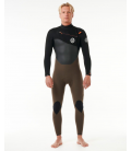 FlashBomb 4/3 mm Chest Zip - DEEP ROCK - Traje De Neopreno Rip Curl 