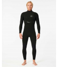 E-Bomb 4/3 mm Zip Free - Traje de Neopreno RIP CURL 