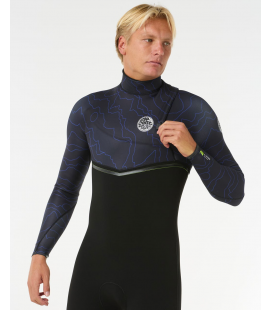 E-Bomb 4/3 mm Zip Free - WILD BERRY - Traje de Neopreno RIP CURL 