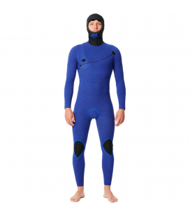 E-BOMB Hood 5/4 mm Zip Free - Traje De Neopreno con capucha RIP CURL