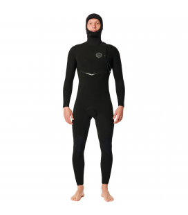 E-BOMB Hood 5/4 mm Zip Free - Traje De Neopreno con capucha RIP CURL 