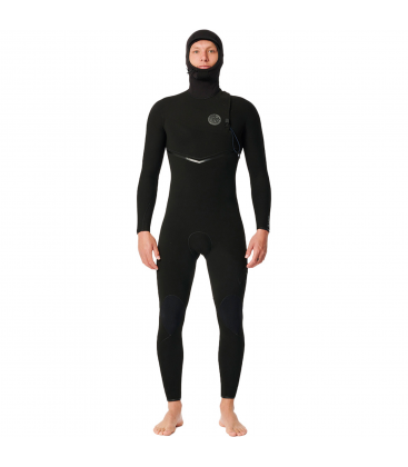 E-BOMB Hood 5/4 mm Zip Free - Traje De Neopreno con capucha RIP CURL