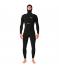 E-BOMB Hood 5/4 mm Zip Free - Traje De Neopreno con capucha RIP CURL