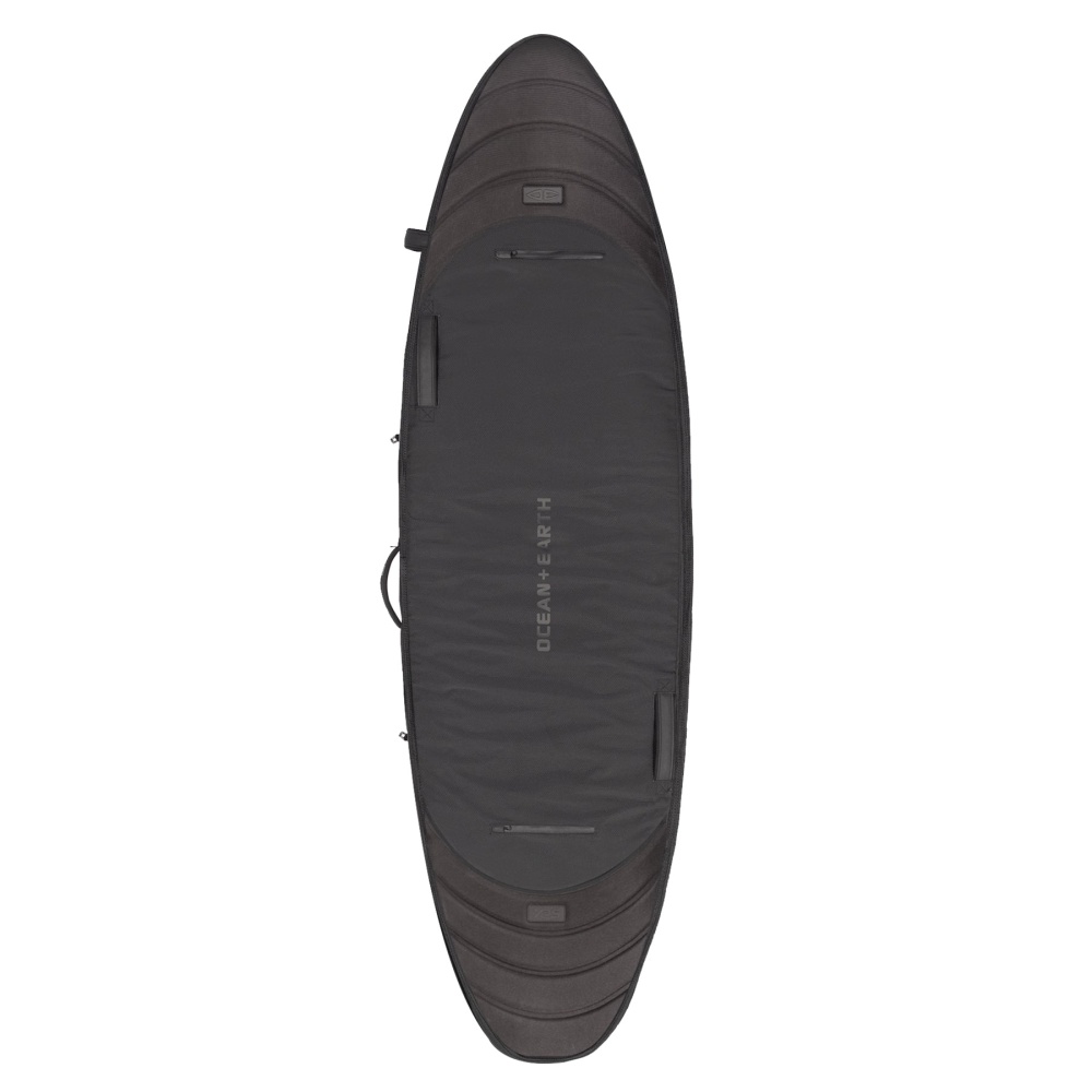 Funda viaje APEX Shortboard 2 tablas - Vista superior