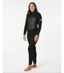 Flashbomb 5/3mm Chest Zip - Traje De Neopreno mujer Rip Curl 