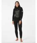 Flashbomb 3/2mm Chest Zip - Traje De Neopreno mujer Rip Curl