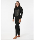 Flashbomb 3/2mm Chest Zip - Traje De Neopreno mujer Rip Curl