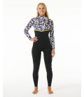 E-Bomb 4/3 mm Zip Free - SUBLIMADO - Traje de Neopreno mujer RIP CURL 