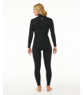 E-Bomb 4/3 mm Chest Zip - Traje de Neopreno mujer RIP CURL 