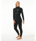 E-Bomb 4/3 mm Chest Zip - Traje de Neopreno mujer RIP CURL 