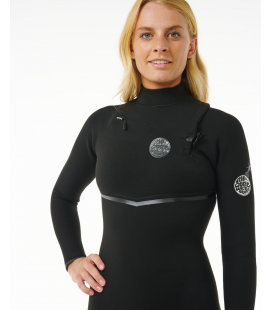 E-Bomb 3/2 mm Chest Zip - Traje de Neopreno mujer RIP CURL 