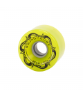 RUEDAS CARVER ROUNDHOUSE 65MM 83A SLICK GREEN GLO