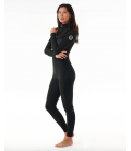 Dawn Patrol 4/3mm - Traje neopreno mujer cremallera pecho