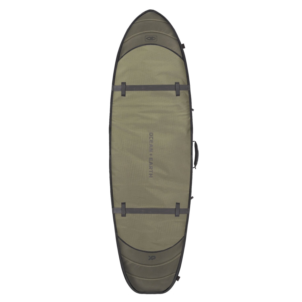 Funda viaje Hypa Fish/Short 3 tablas - Khaki lateral