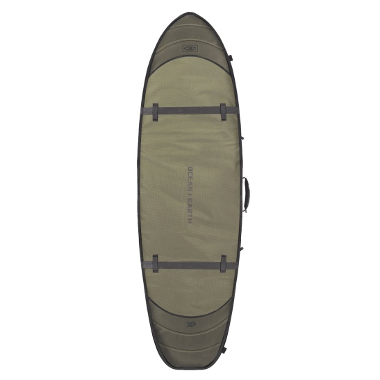 Funda viaje Hypa Fish/Short 3 tablas - Khaki lateral