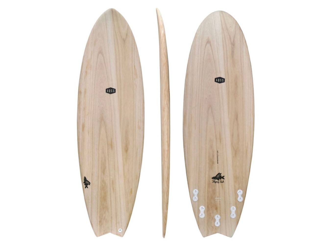 Tabla de surf AQSS Pawlonia Flying Fish | Funboard