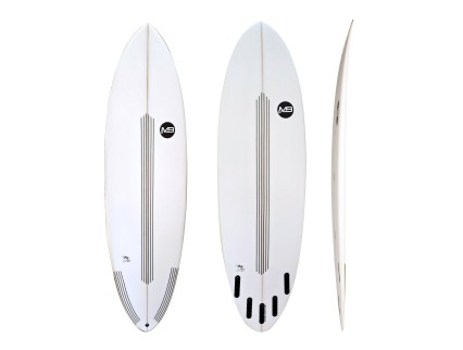 Tabla de surf MB Jhonny Looker Poliéster | Manualboard