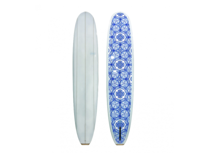 Longboard AQSS Vintage Azul | Nose Rider | True Surfing