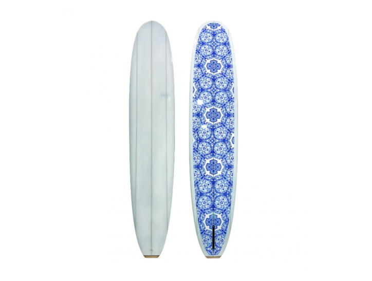 Longboard AQSS Vintage Azul | Nose Rider | True Surfing