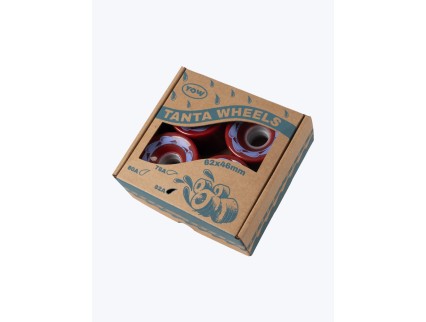 Ruedas YOW TANTA 62x46mm Ketchup 82A Wheels Pack