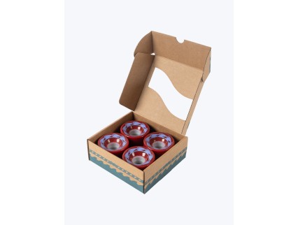Ruedas YOW TANTA 62x46mm Ketchup 82A Wheels Pack
