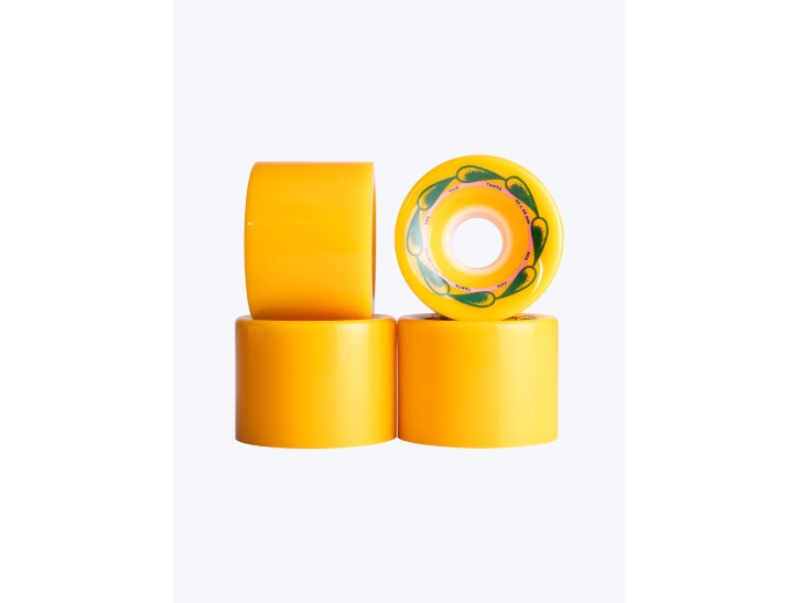 Ruedas YOW TANTA 62x46mm Mustard 80A Wheels Pack