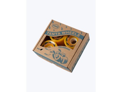 Ruedas YOW TANTA 62x46mm Mustard 80A Wheels Pack
