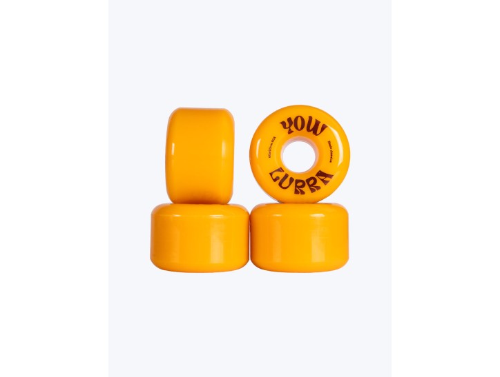Ruedas YOW LURRA 60x40mm Mustard 80A Wheels Pack