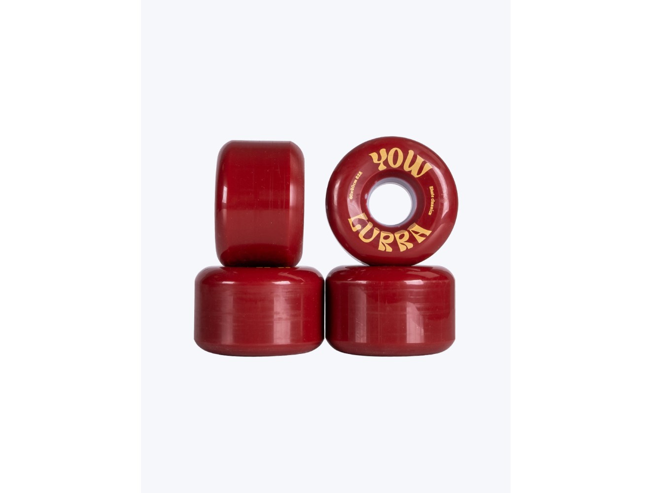 Ruedas YOW LURRA 60x40mm Ketchup 82A Wheels Pack