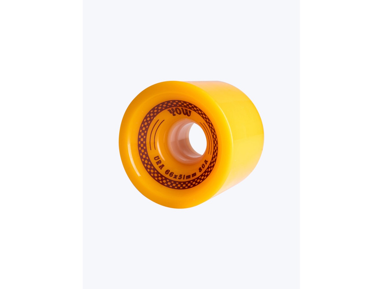 Ruedas YOW URA 66x51mm Mustard 80A Wheels Pack