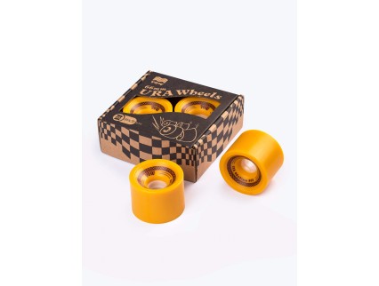 Ruedas YOW URA 66x51mm Mustard 80A Wheels Pack