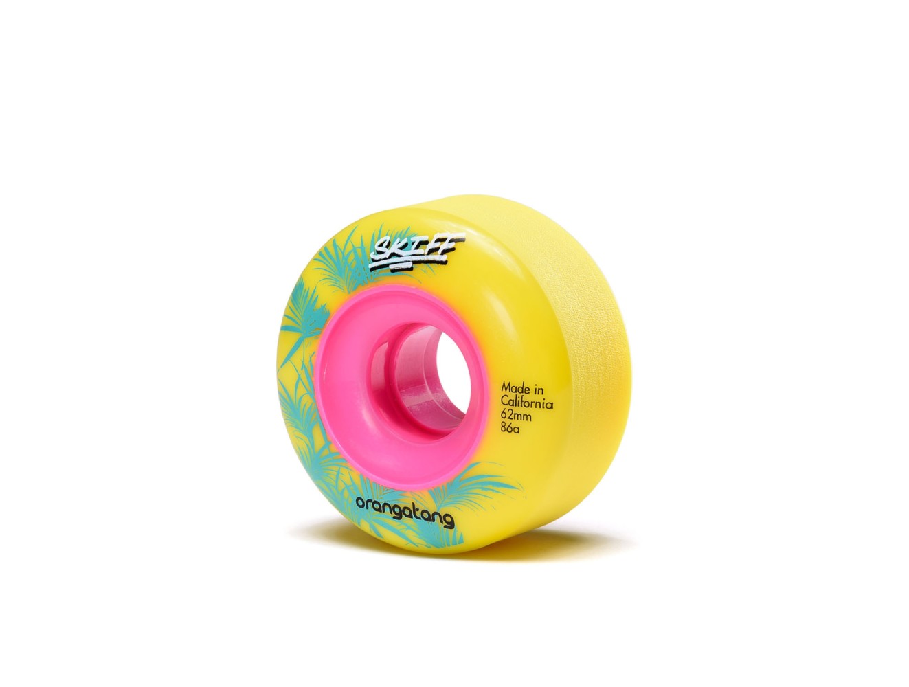 Ruedas Carver ORANGATANG Skiff Yellow 62MM/86A (x4)
