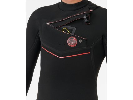 Neopreno Rip Curl Flashbomb Fusion 4/3 mm Chest Zip Hombre