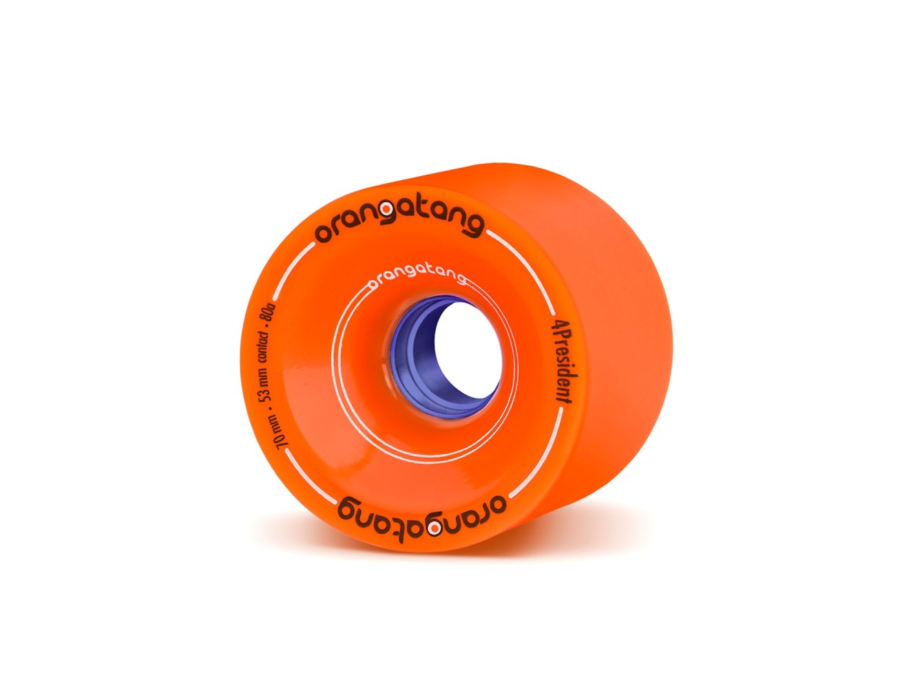 Ruedas Carver ORANGATANG 4President Orange 70MM/80A (x4)