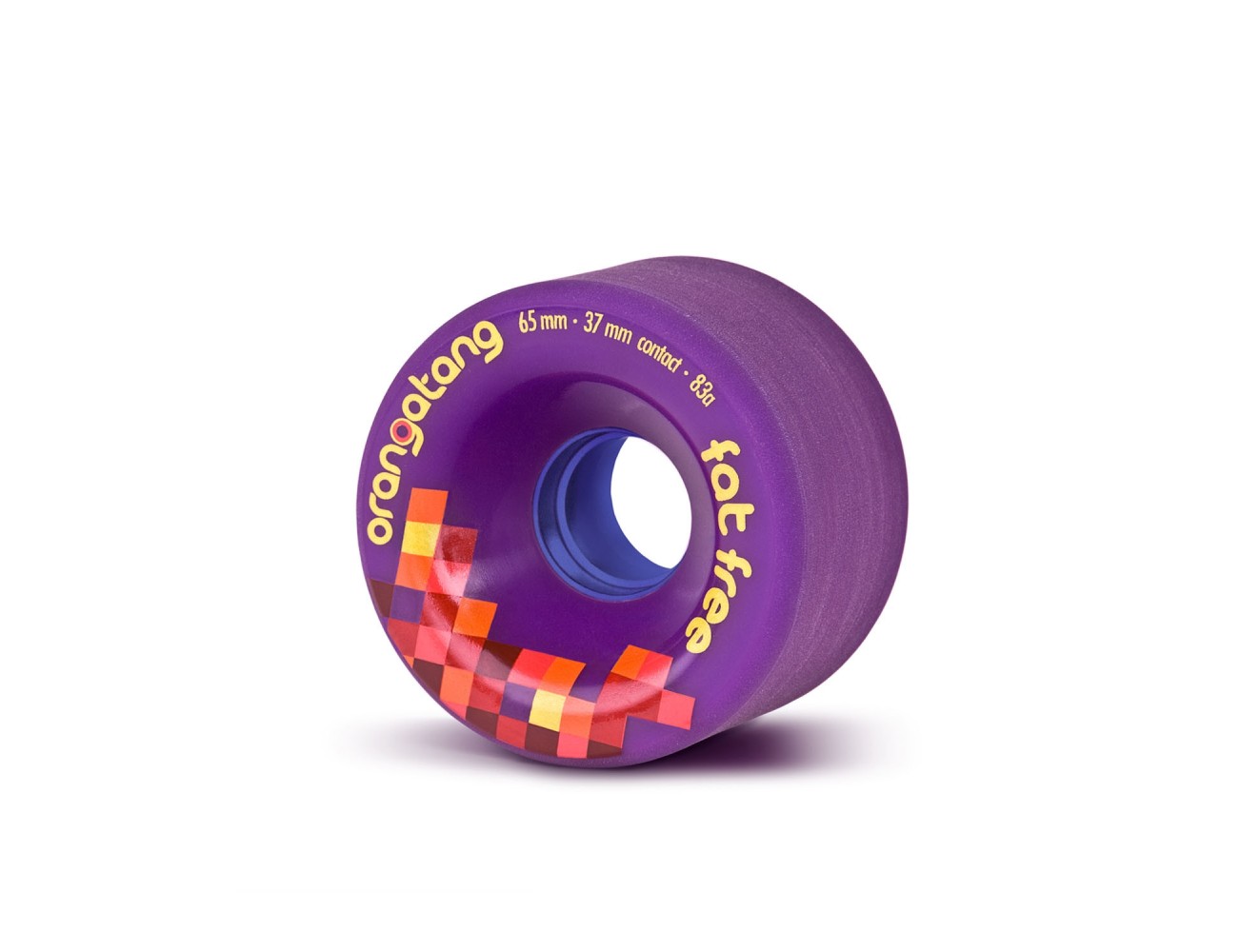 Ruedas Carver ORANGATANG Fat Free Purple 65MM/83A (x4)