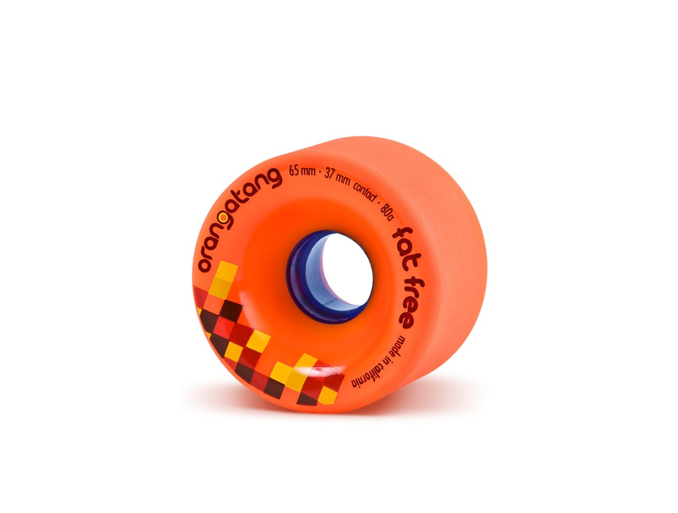 Ruedas Carver ORANGATANG Fat Free Orange 65MM/80A (x4)