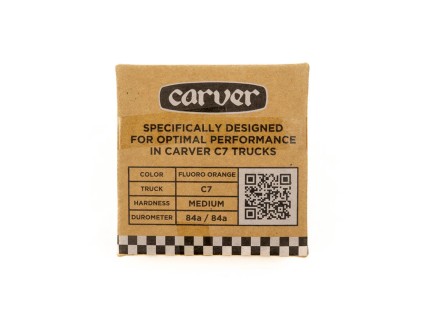 Carver Bushings Pack C7 GLO Medium Orange