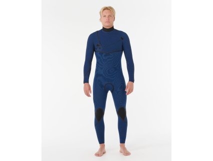 Neopreno Rip Curl E-Bomb 4/3 mm Zip Free Hombre