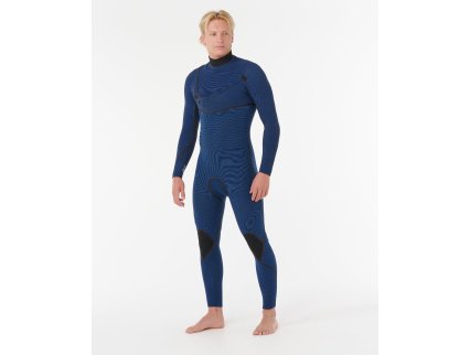 Neopreno Rip Curl E-Bomb 4/3 mm Zip Free Hombre