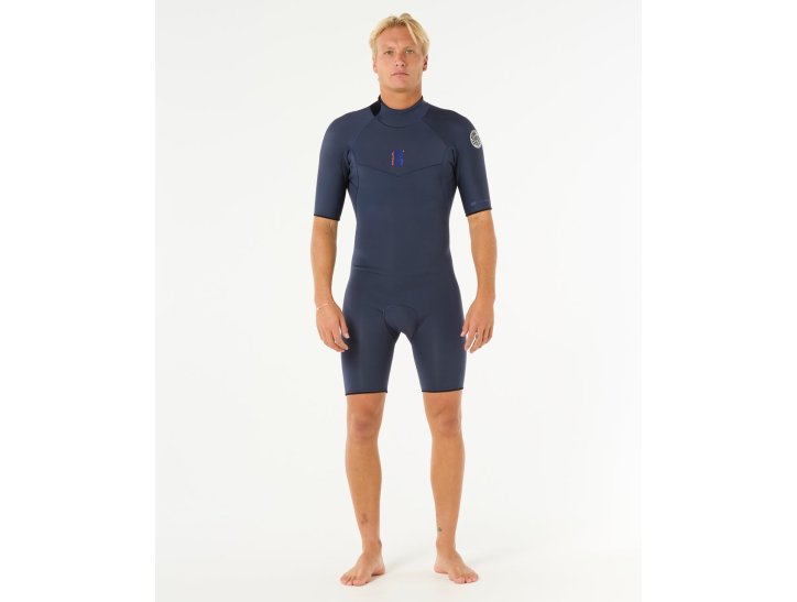 Neopreno Rip Curl Dawn Patrol 2/2 mm Short Sleeve Back Zip Hombre