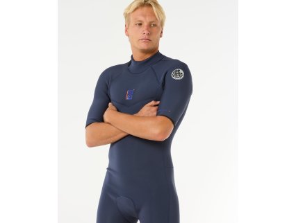 Neopreno Rip Curl Dawn Patrol 2/2 mm Short Sleeve Back Zip Hombre