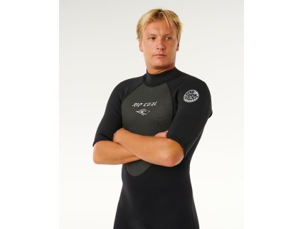 Neopreno Rip Curl Omega 2/2 mm Short Sleeve Back Zip Hombre