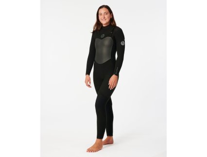 Neopreno Rip Curl Flashbomb 3/2 mm Chest Zip Mujer