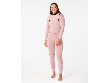 Neopreno Rip Curl Flashbomb 3/2 mm Chest Zip Mujer