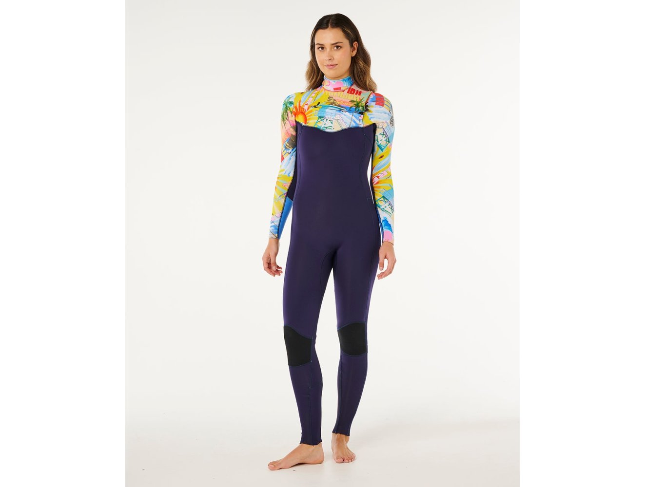 Neopreno Rip Curl Dawn Patrol Pro 3/2 mm Chest Zip Mujer